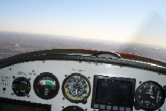Airborne over lake Travis